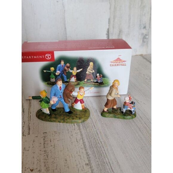 Dept 56 Family Day At The Carnival 53805 village accessory xmas - Picture 1 of 8